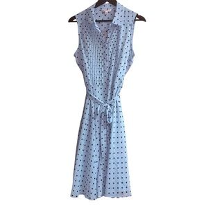 Nanette Lepore Blue Sleeveless Midi Sundress